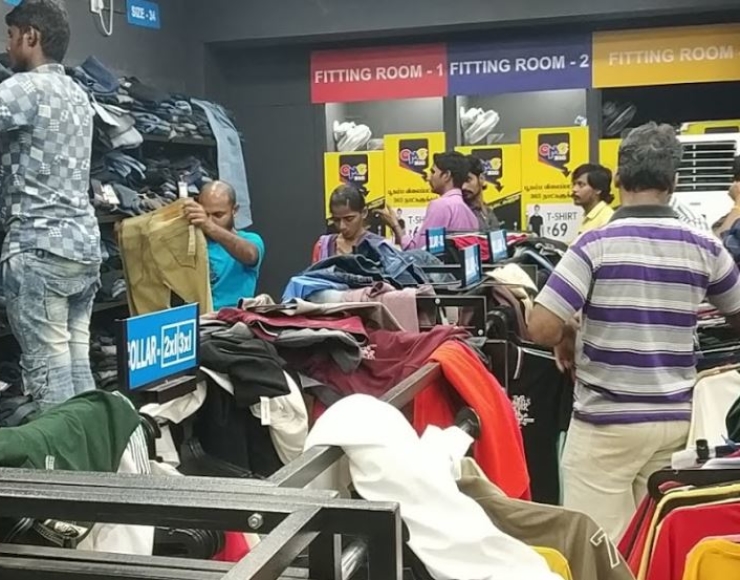OMG MEN'S CLOTHING SHOWROOM Karungalpatty, Gugai, SALEM www