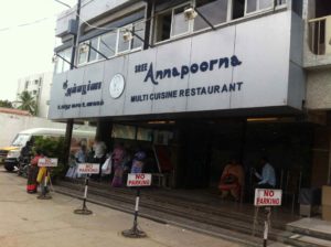 Sree Annapoorna Sree Gowrishankar Hotel – Raja Street, Coimbatore