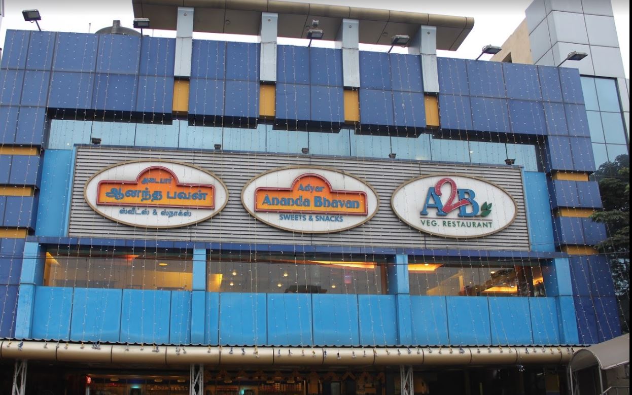 Adyar Ananda Bhavan A2B Veg Restaurant Gandhipuram, Coimbatore